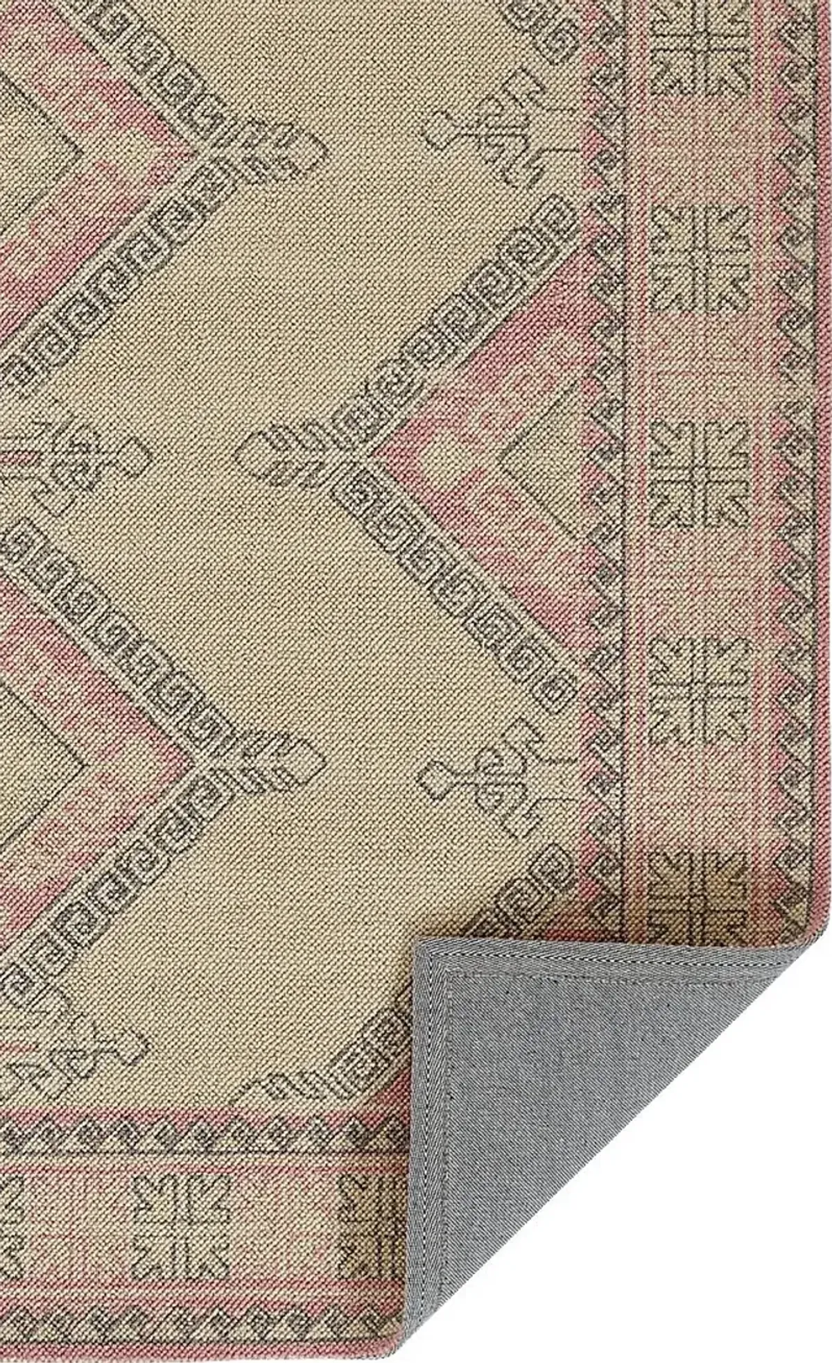 Apexi Pink 3'3 x 5' Rug