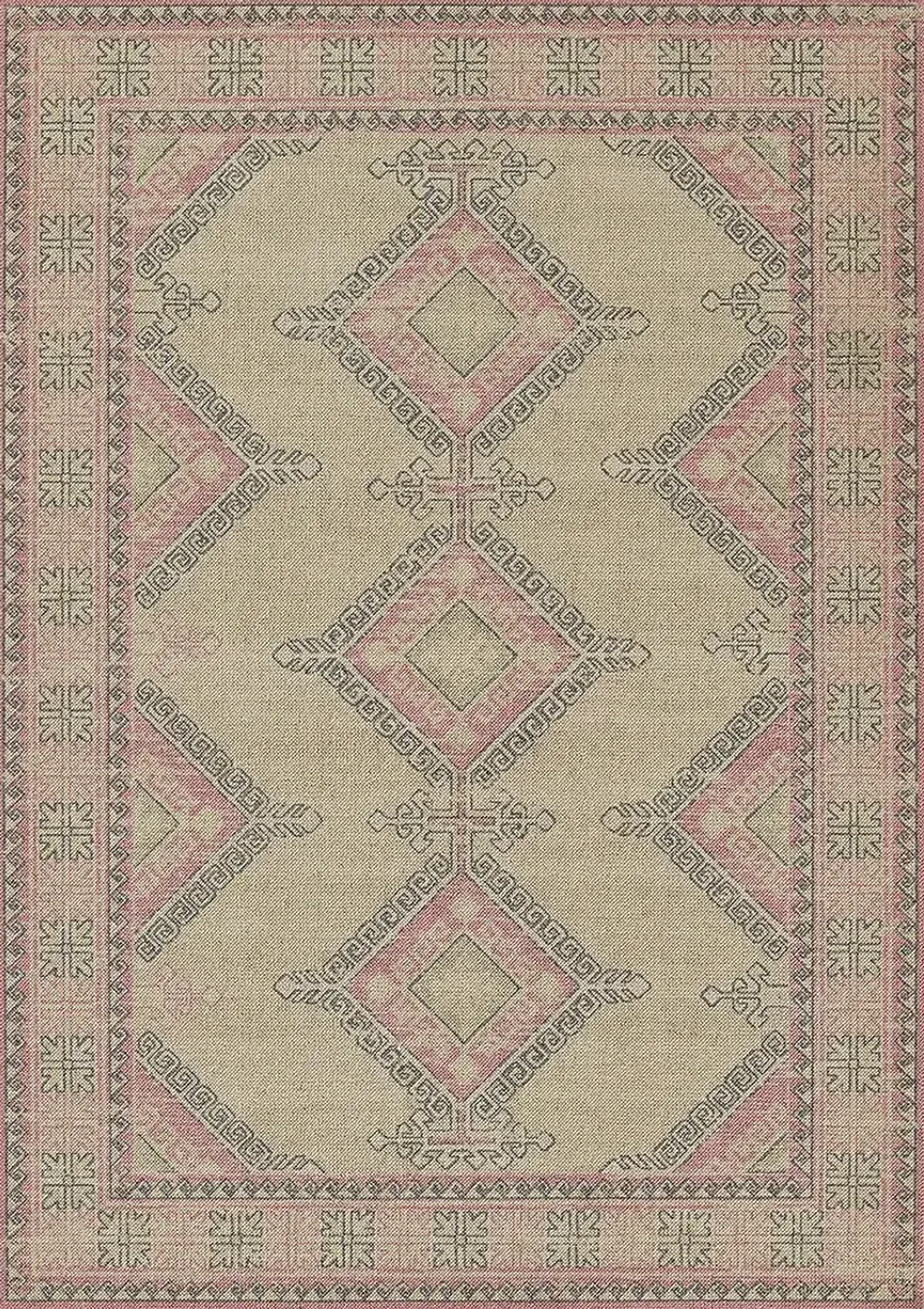 Apexi Pink 3'3 x 5' Rug