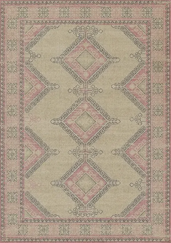 Apexi Pink 3'3 x 5' Rug