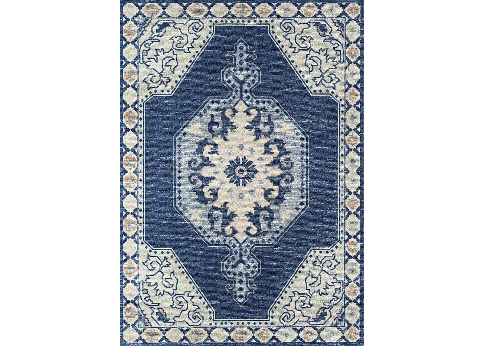 Helna Blue 3'3 x 5' Rug