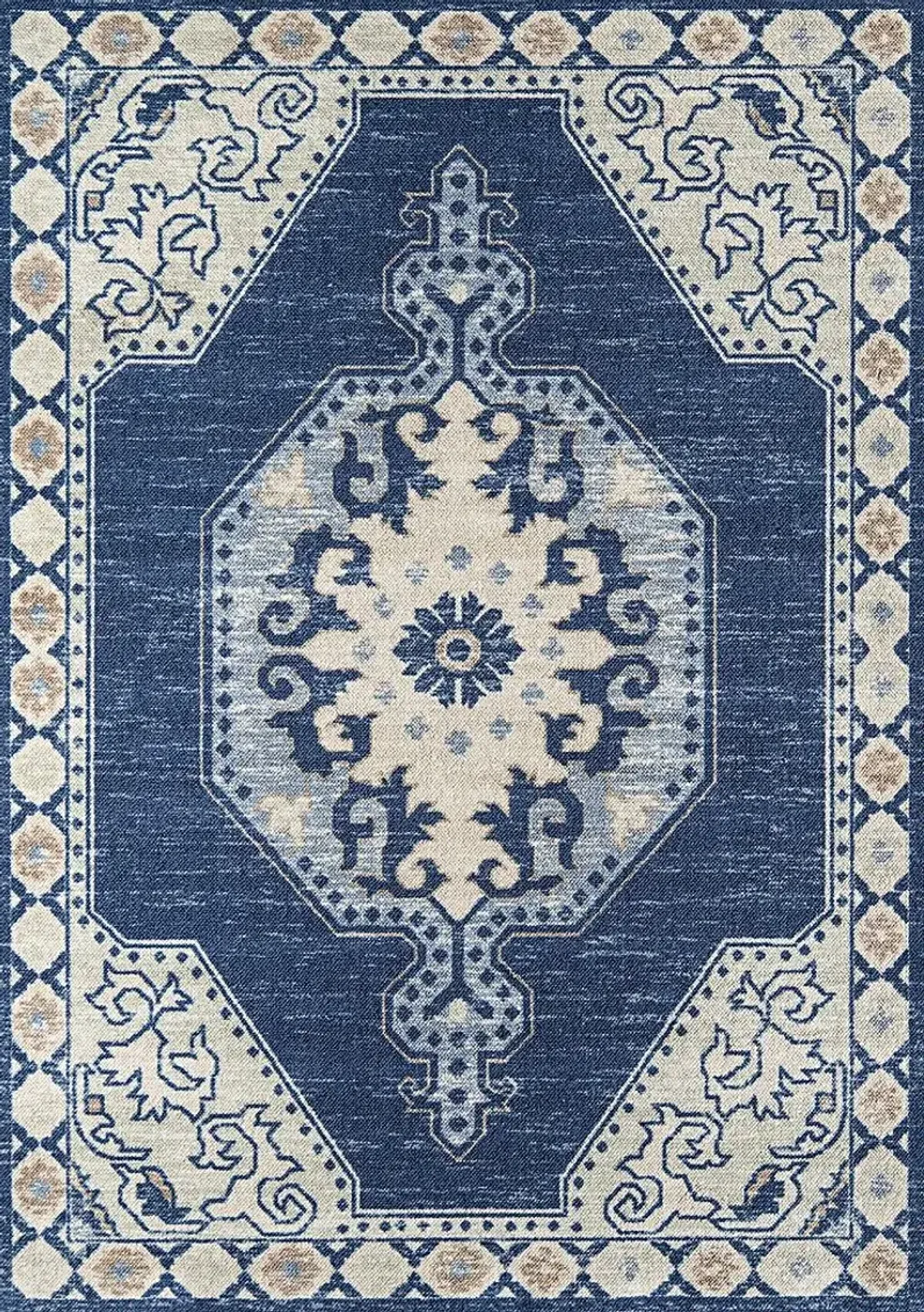 Helna Blue 3'3 x 5' Rug