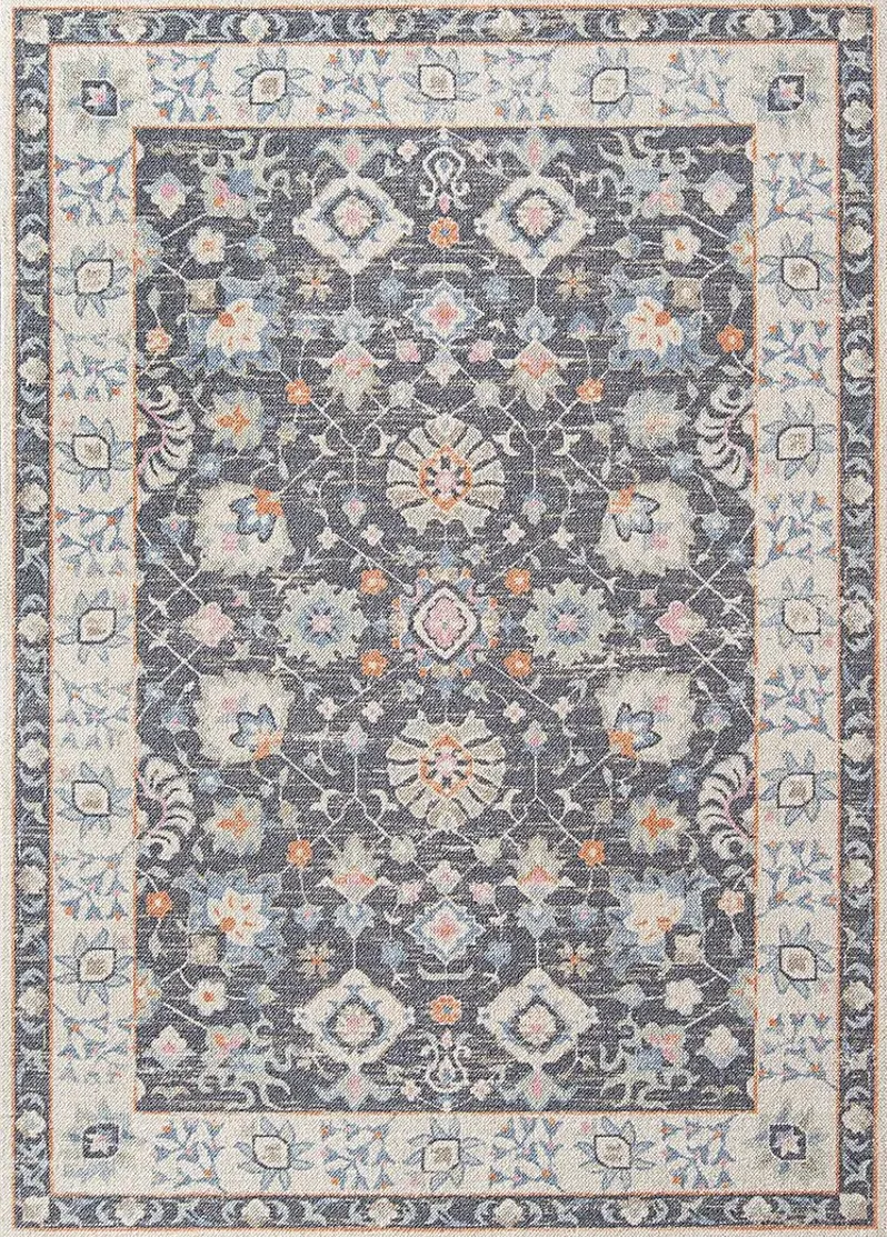 Luma Black 3'3 x 5' Rug