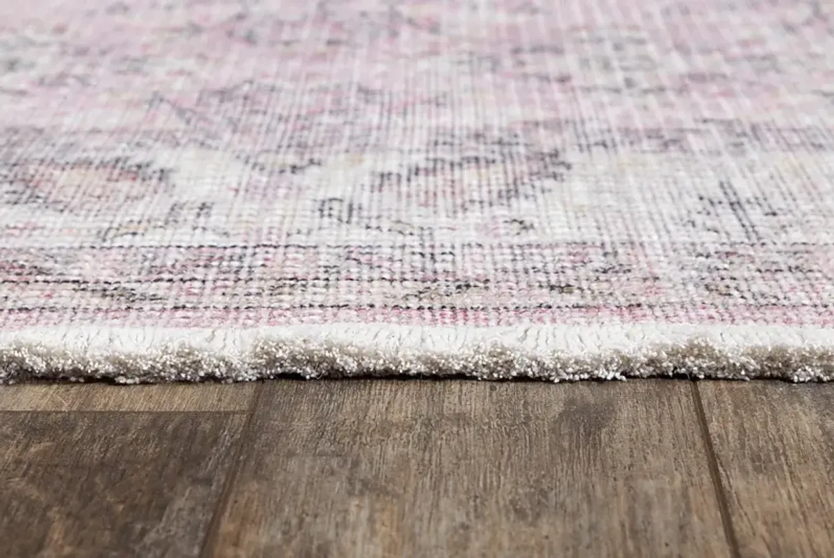 Roseris Pink 3' x 5' Rug