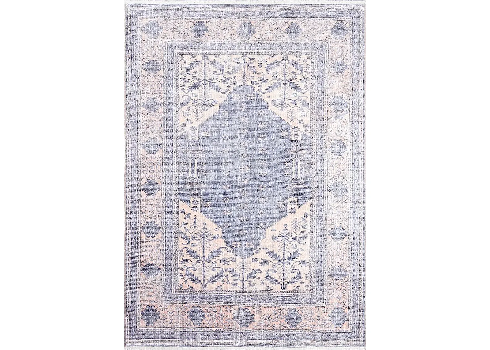 Brunnos Grey 3' x 5' Rug