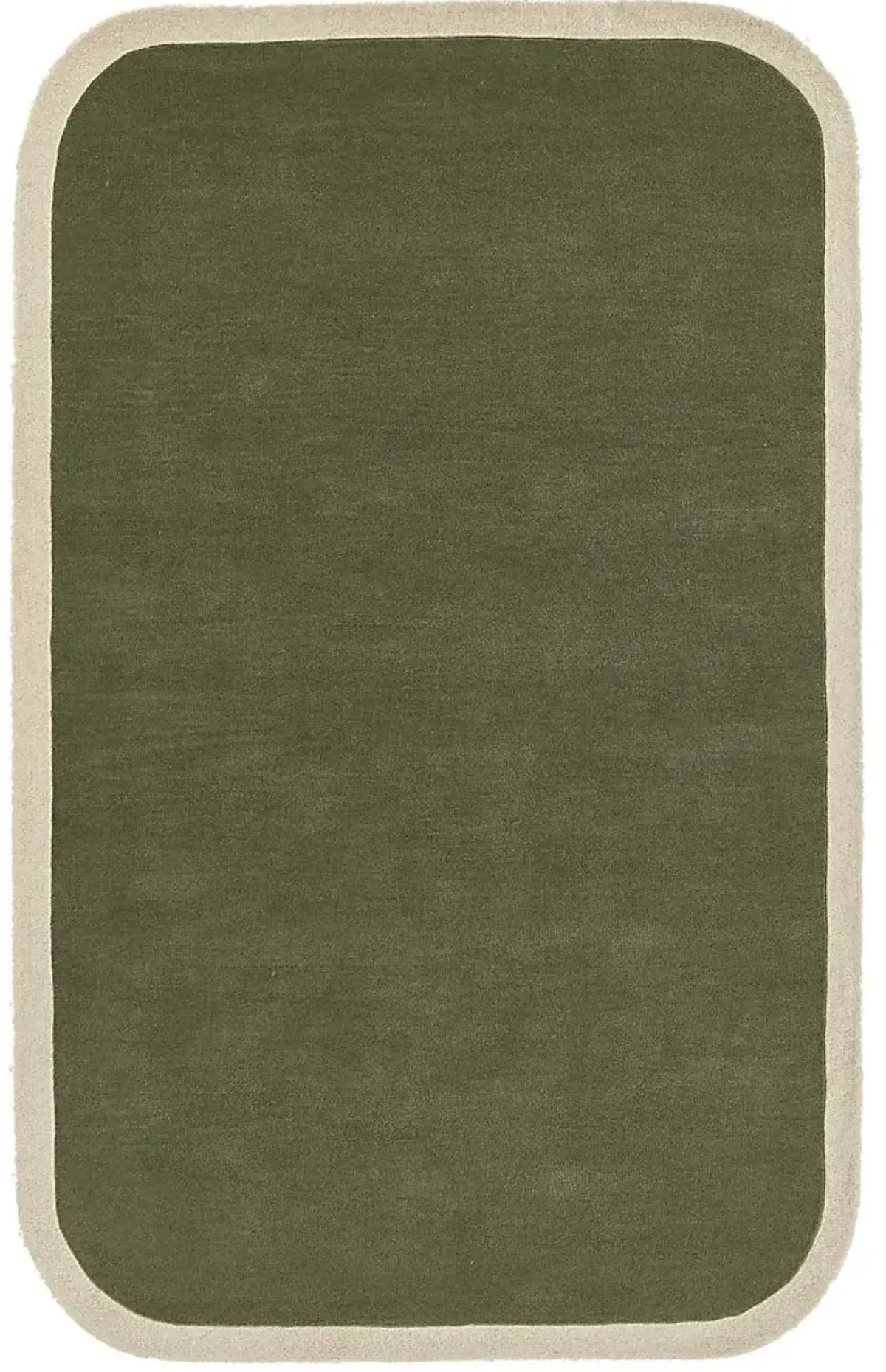 Fabian Green 3'6 x 5'6 Rug