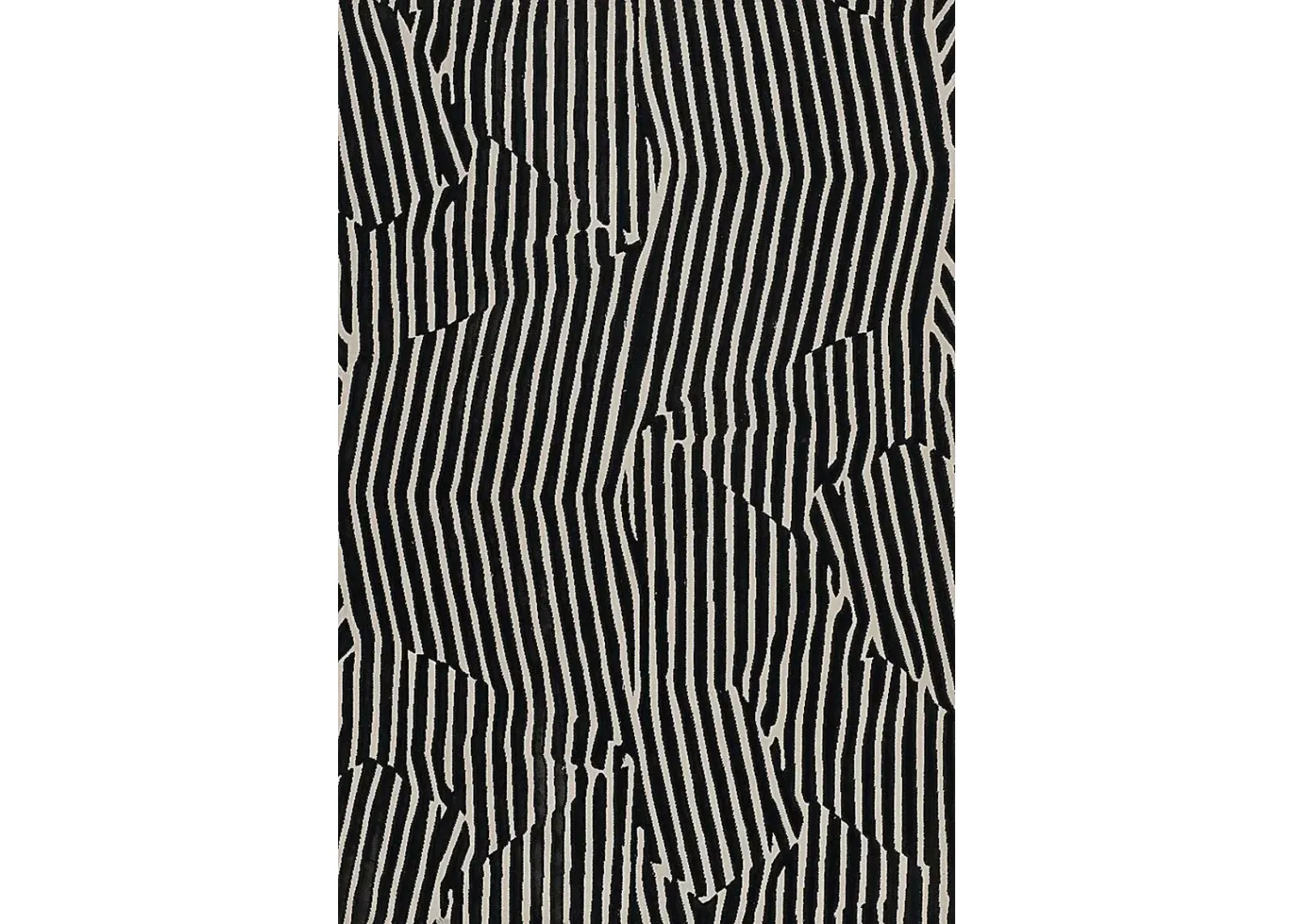 Shadow Black 3'11 x 5'7 Rug