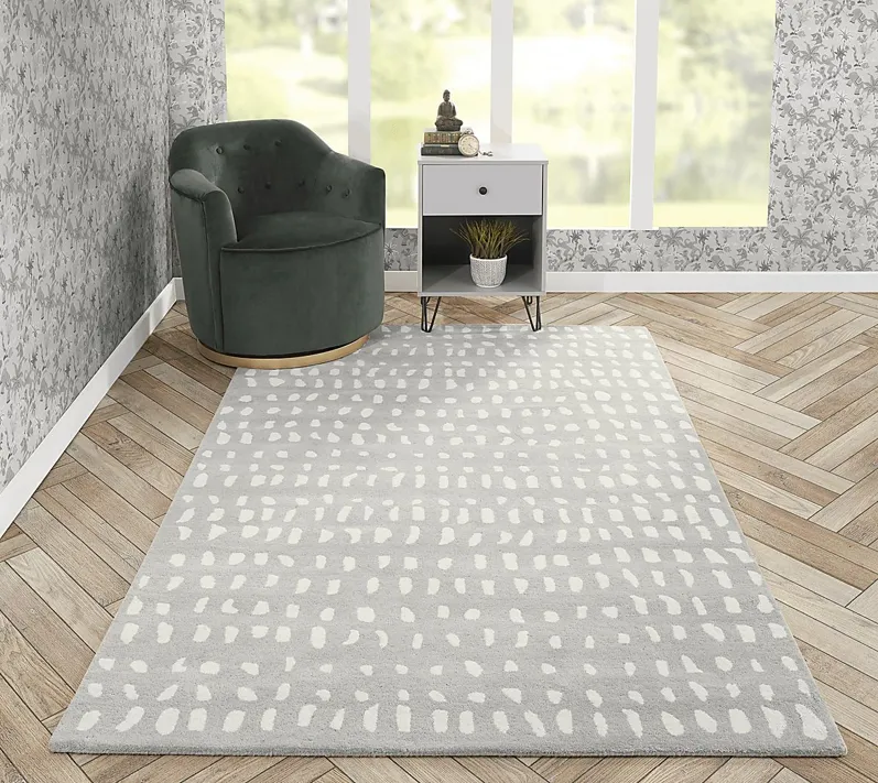 Callabee Grey 3'6 x 5'7 Rug