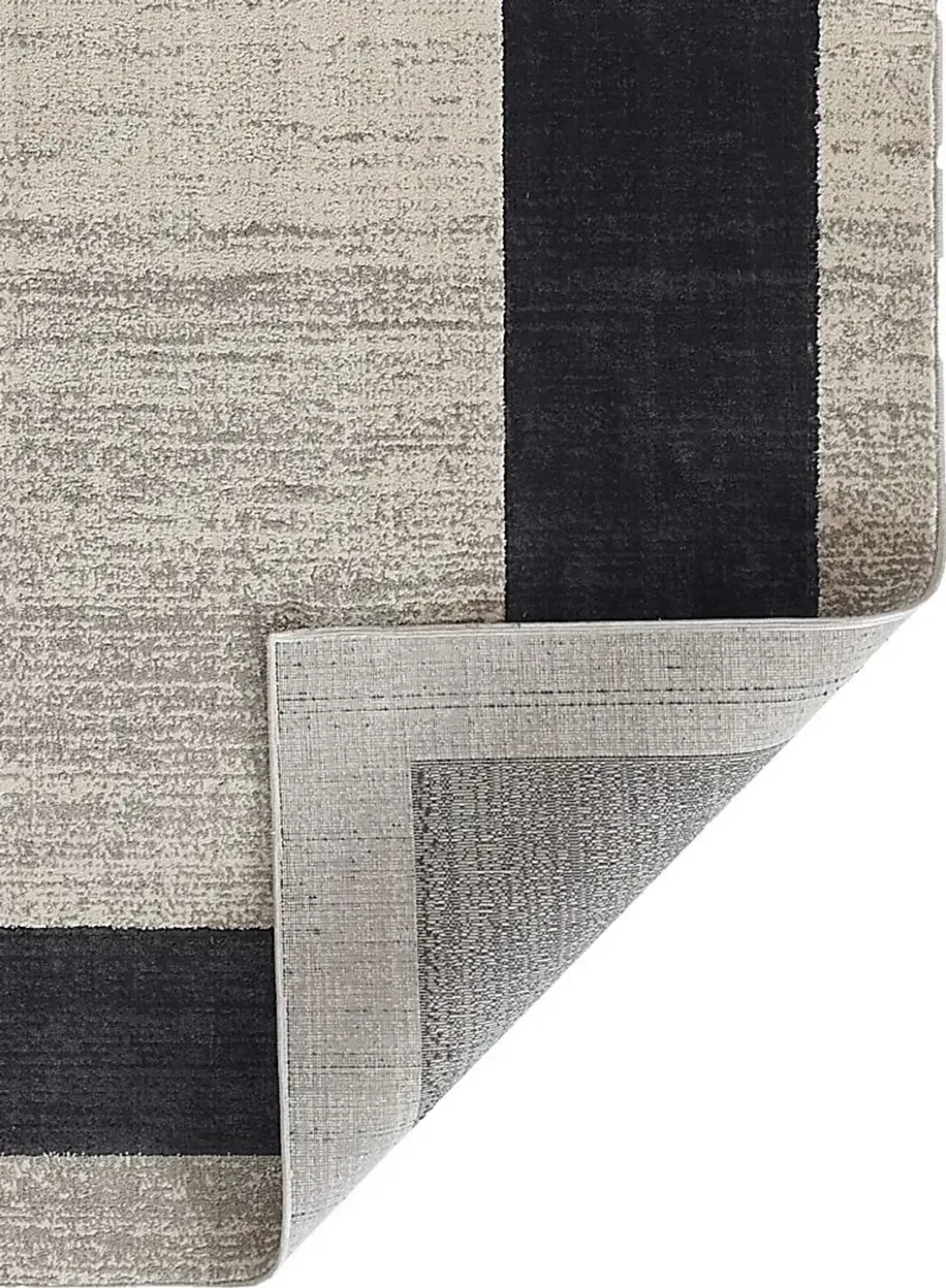 Jenzen Black 3'10 x 5'7 Rug