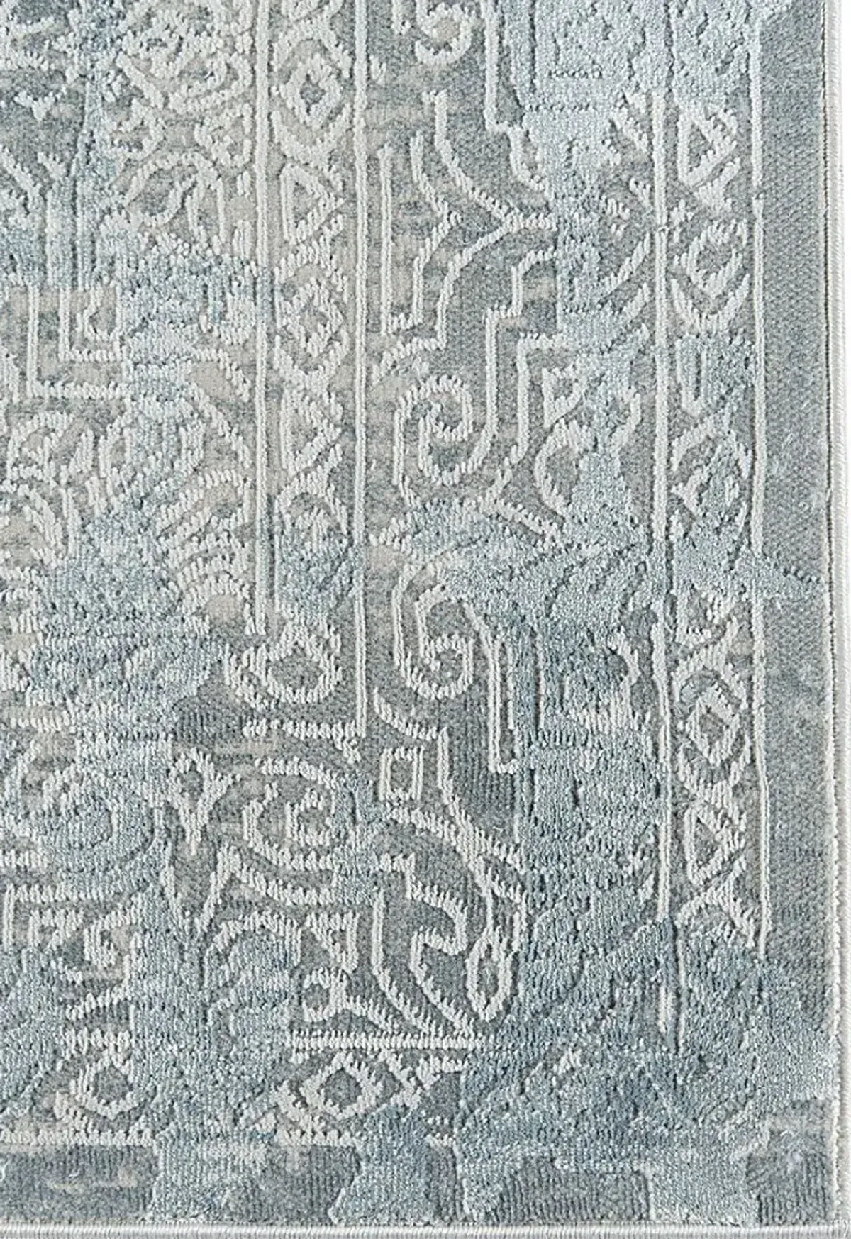 Kaze Ice Blue 3'10 x 5'7 Rug