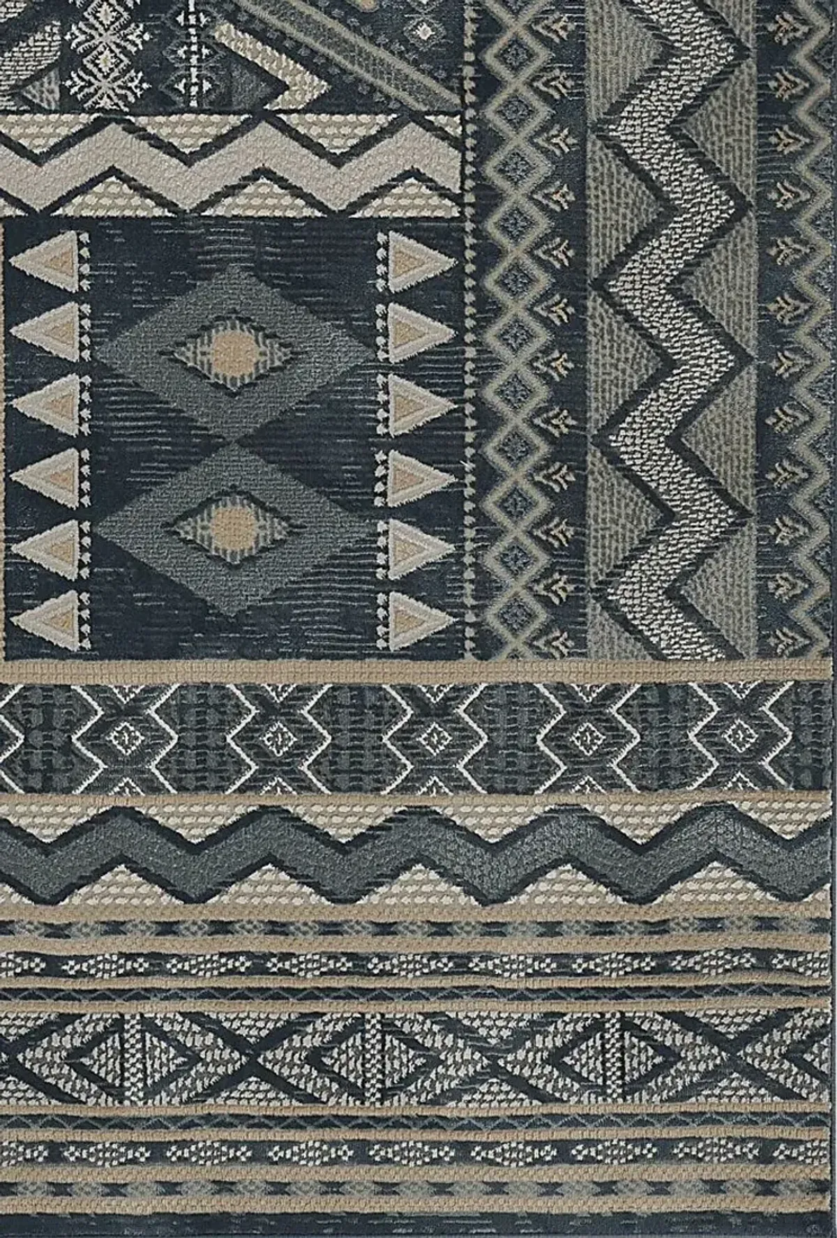 Garreth Navy 3'10 x 5'7 Rug