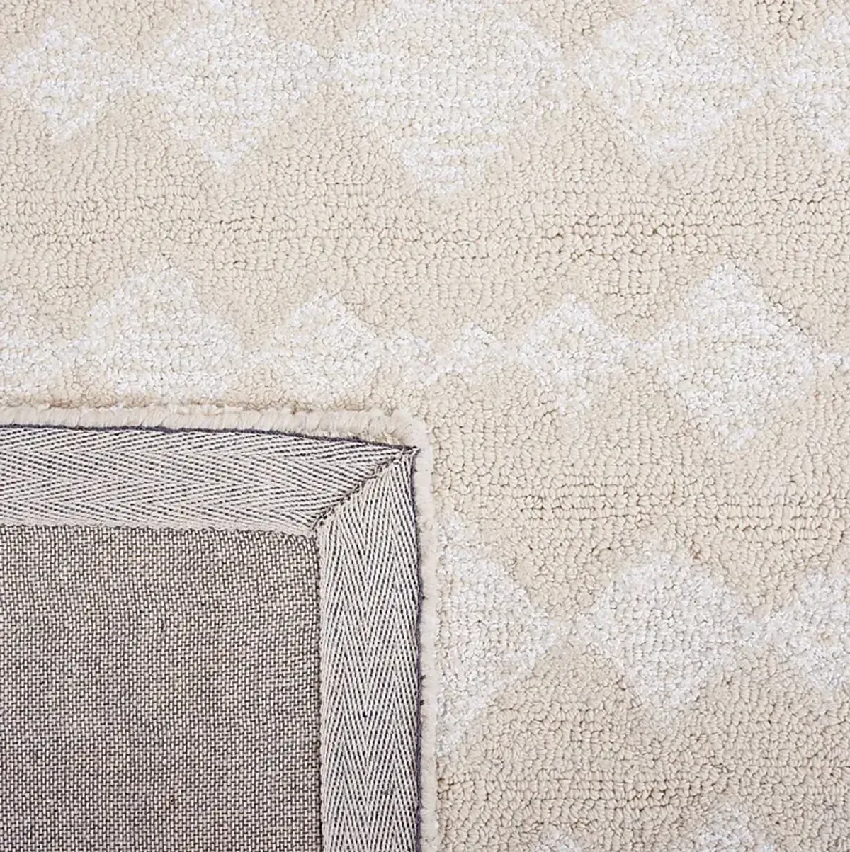 Resko Ivory/Beige 3' x 5' Rug