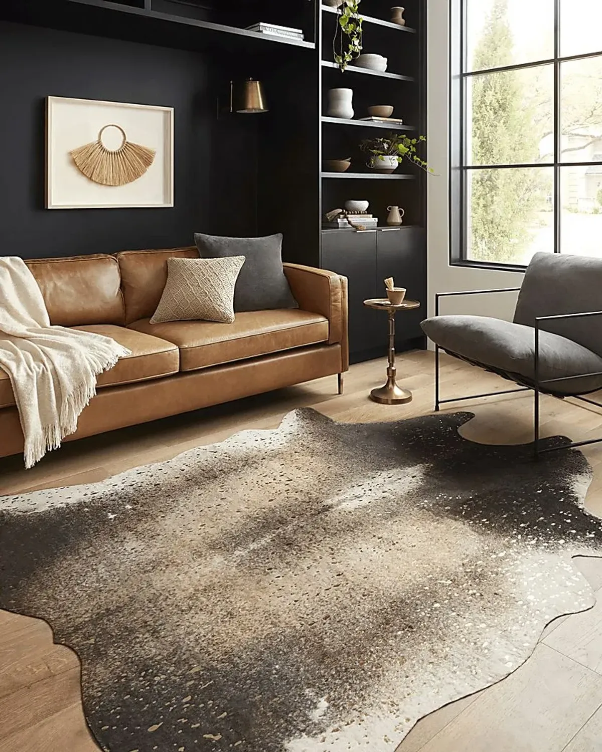 Zanele Brown 3'10 x 5' Rug
