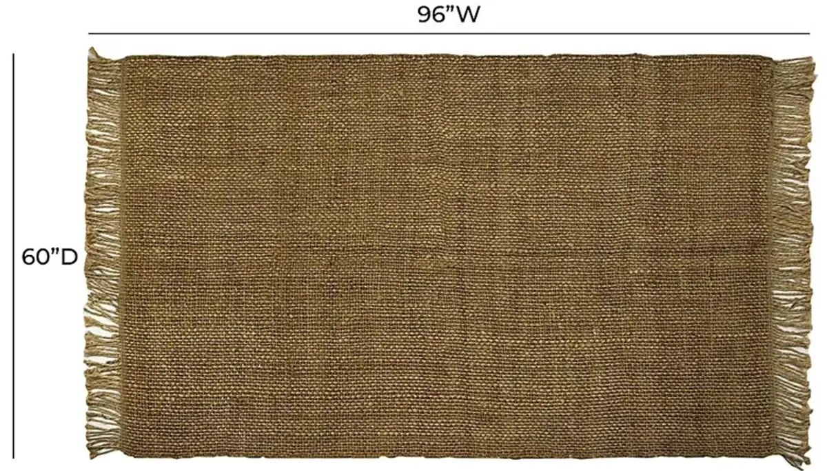 Gervan Brown 5' x 8' Rug