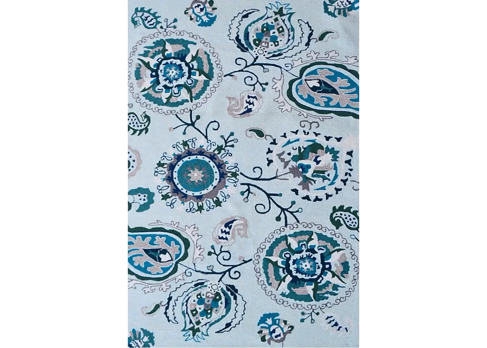 Camlet Blue 5' x 8' Indoor/Outdoor Rug