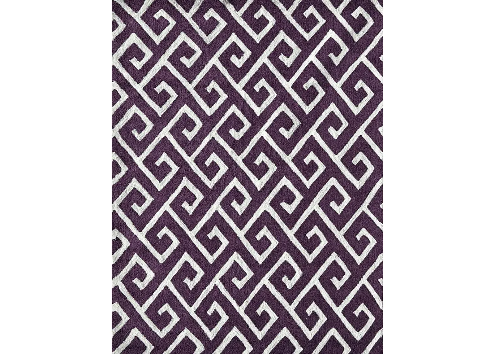 Mognana Purple 5' x 7' Indoor/Outdoor Rug