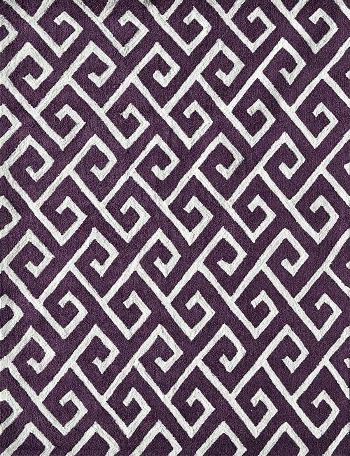 Mognana Purple 5' x 7' Indoor/Outdoor Rug