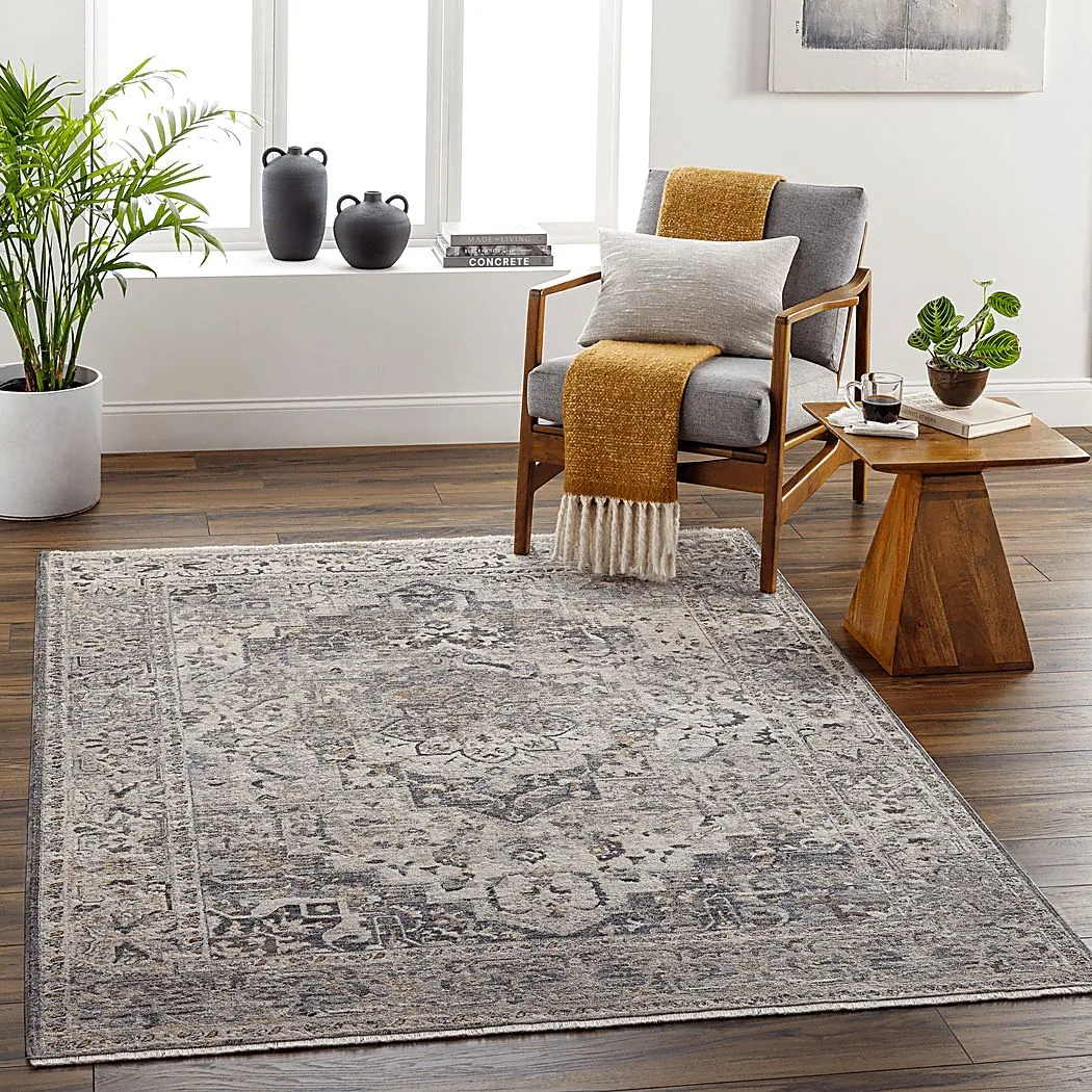 Mwini Beige 5' x 7'9 Rug