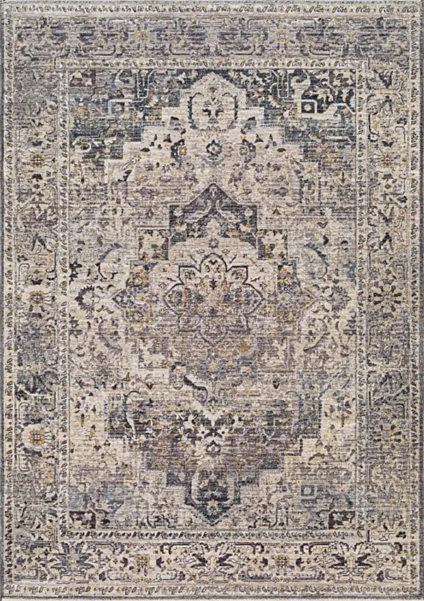 Mwini Beige 5' x 7'9 Rug