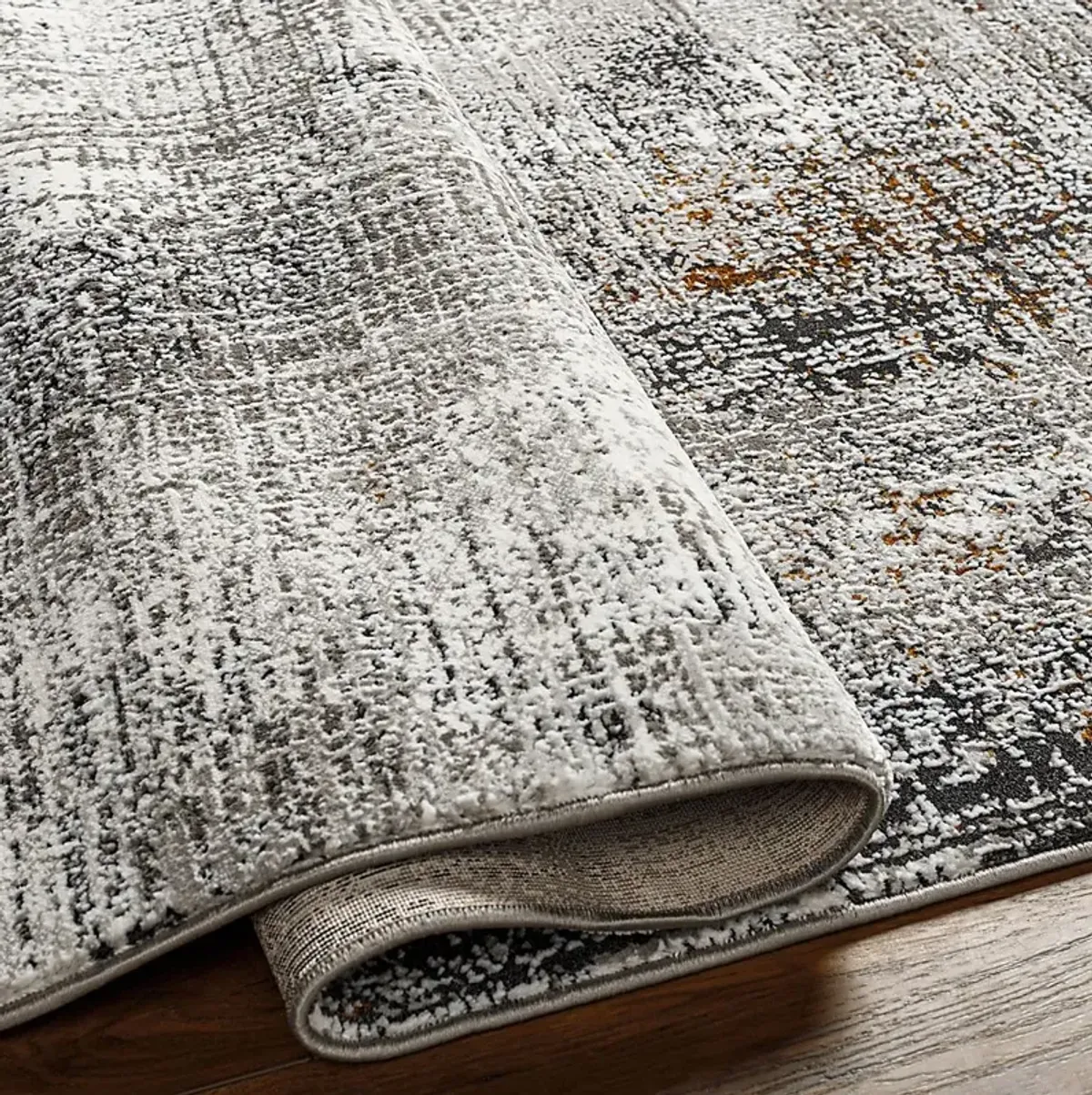 Lammet Charcoal 5'3 x 7'3 Rug