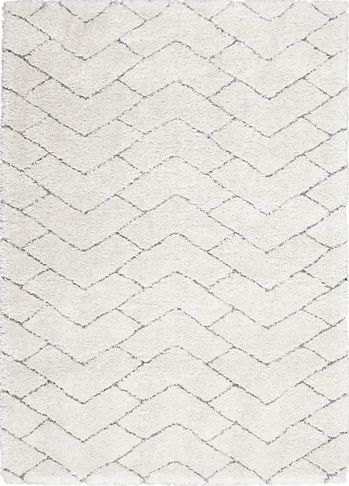 Britius Ivory/Gray 5'3 x 7'3 Rug