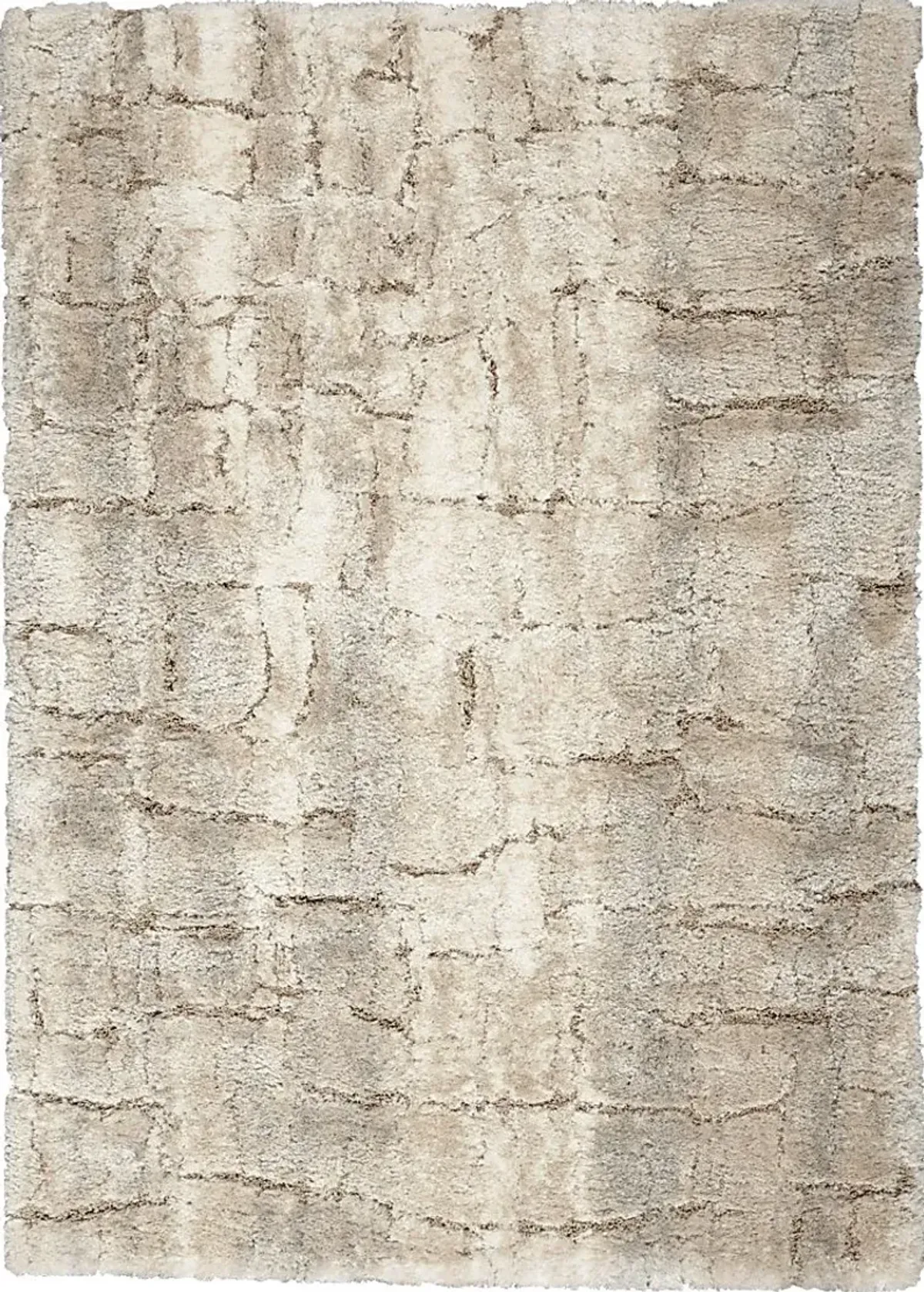 Yanzo Ivory/Beige 5'3 x 7'3 Rug