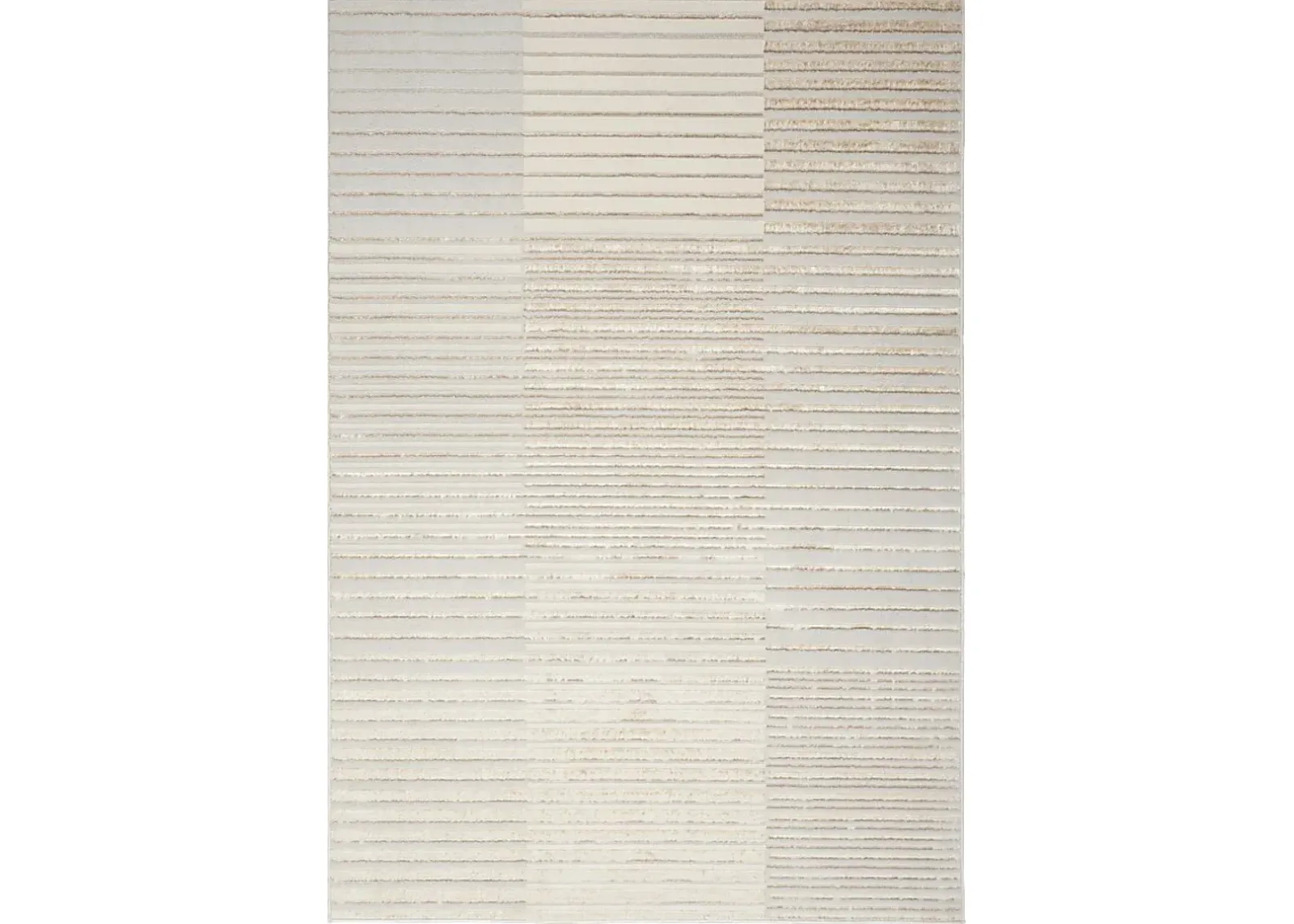 Paphi Beige/Silver 5'3 x 7'3 Rug