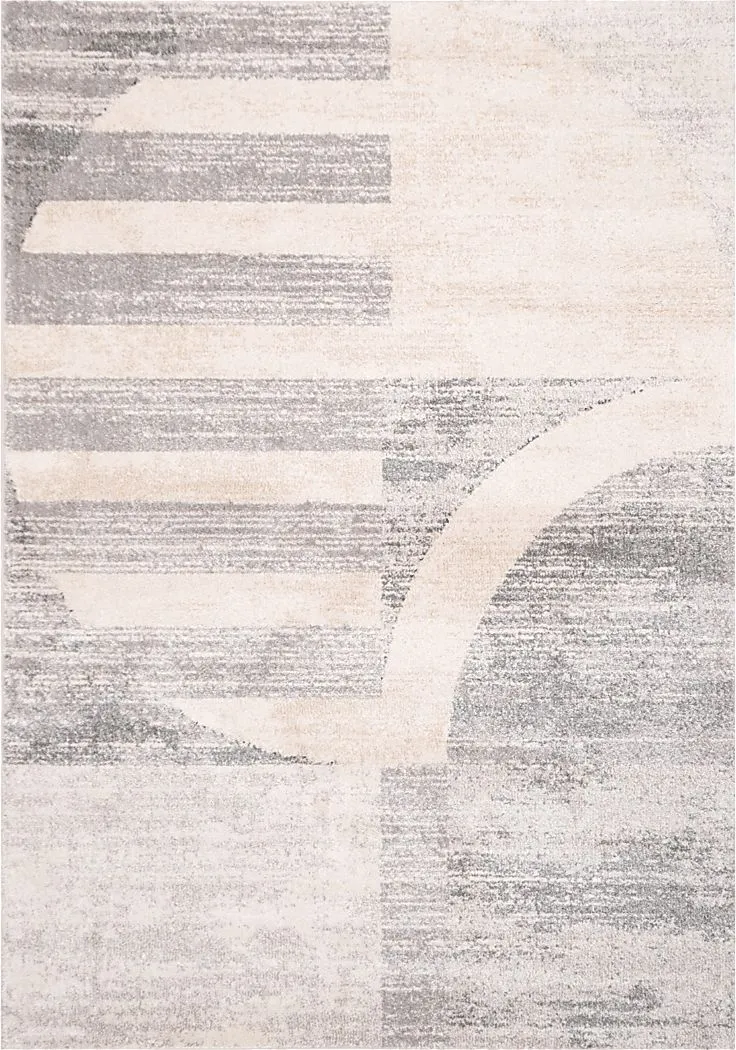 Noriko Gray 5'3 x 7' Rug