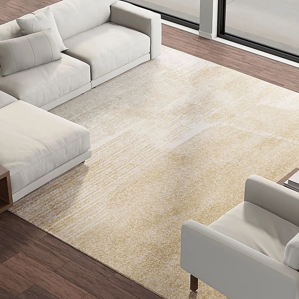 Taiki Beige 5'3 x 7' Rug