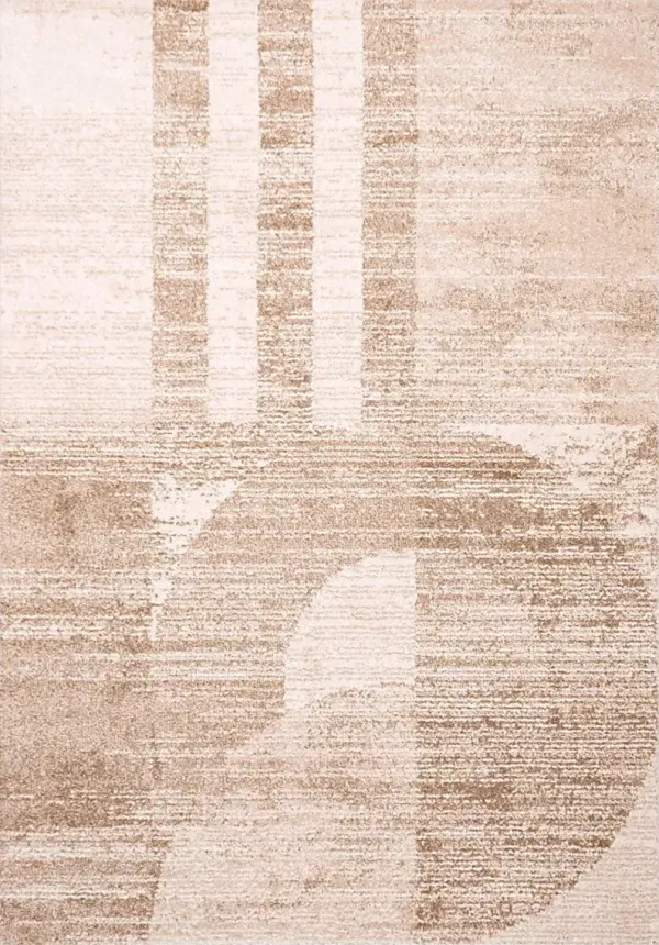Chika Beige 5'3 x 7' Rug