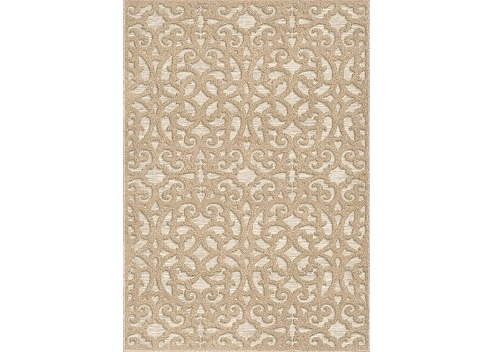 Cexu Beige 5'2 x 7'6 Rug