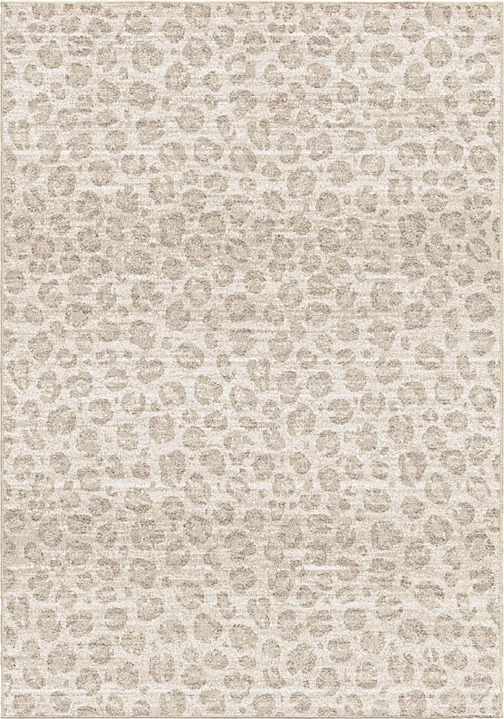 Merike Beige 5'3 x 7'6 Rug