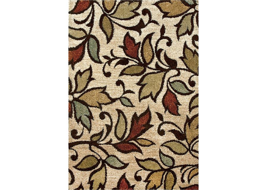 Raud Beige 5'3 x 7'6 Rug