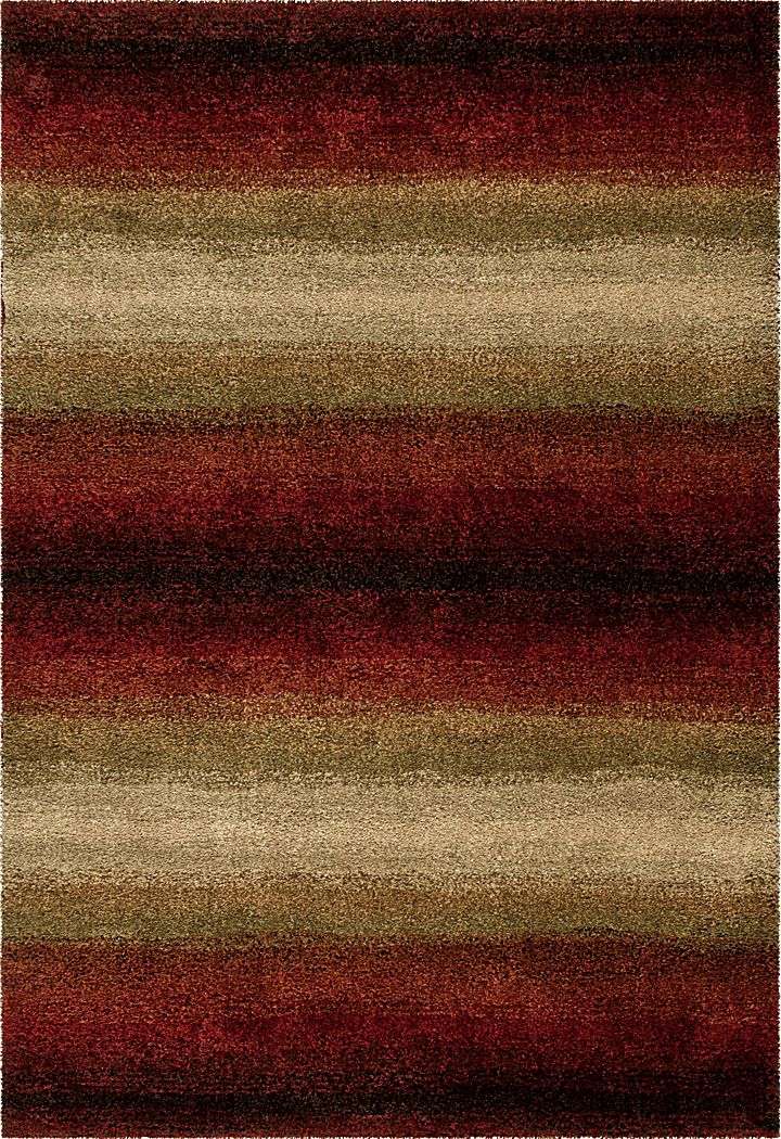 Mannik Red 5'3 x 7'6 Rug