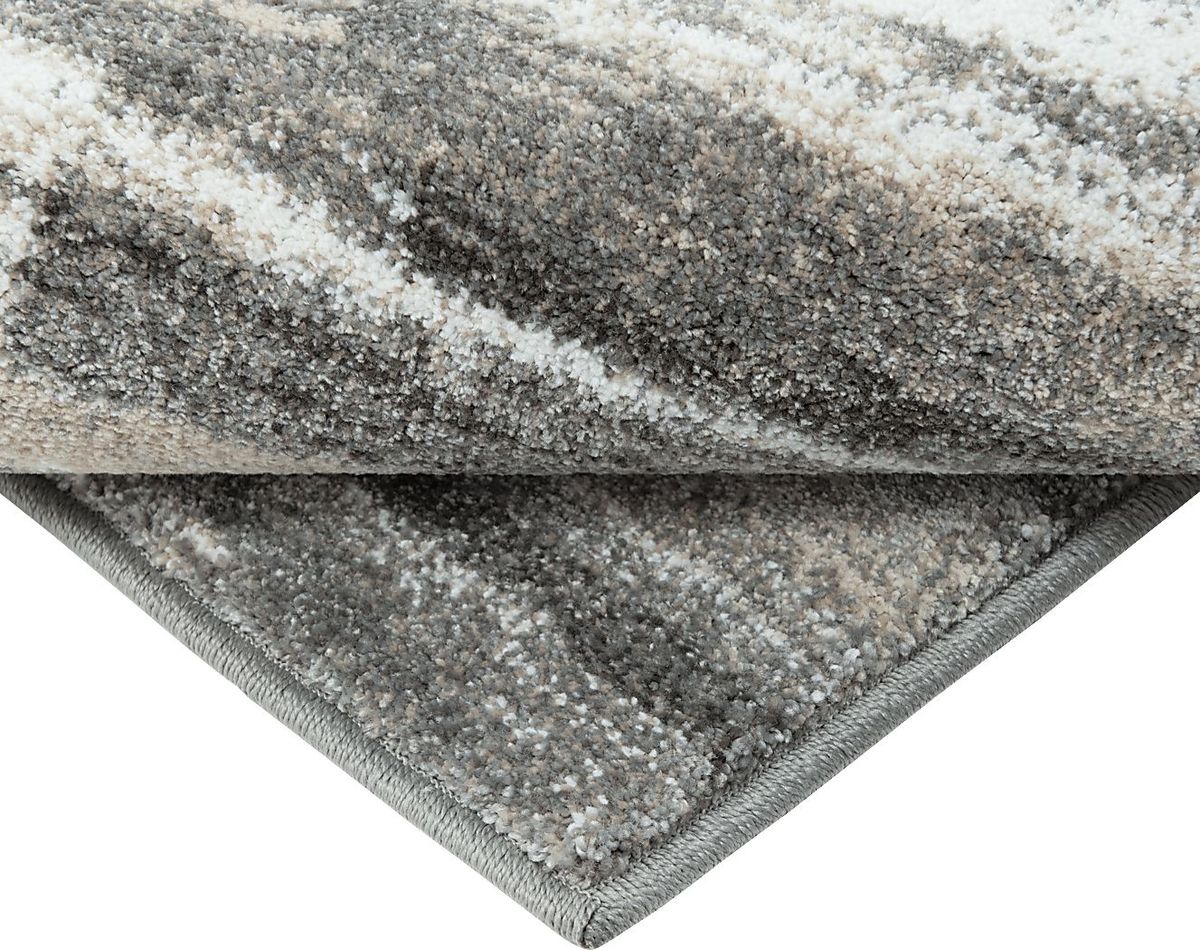 Sensos Gray 5'1 x 7'6 Rug