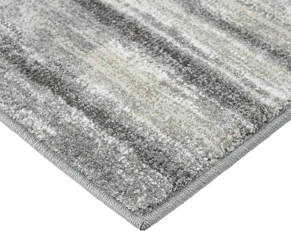 Sensos Gray 5'1 x 7'6 Rug