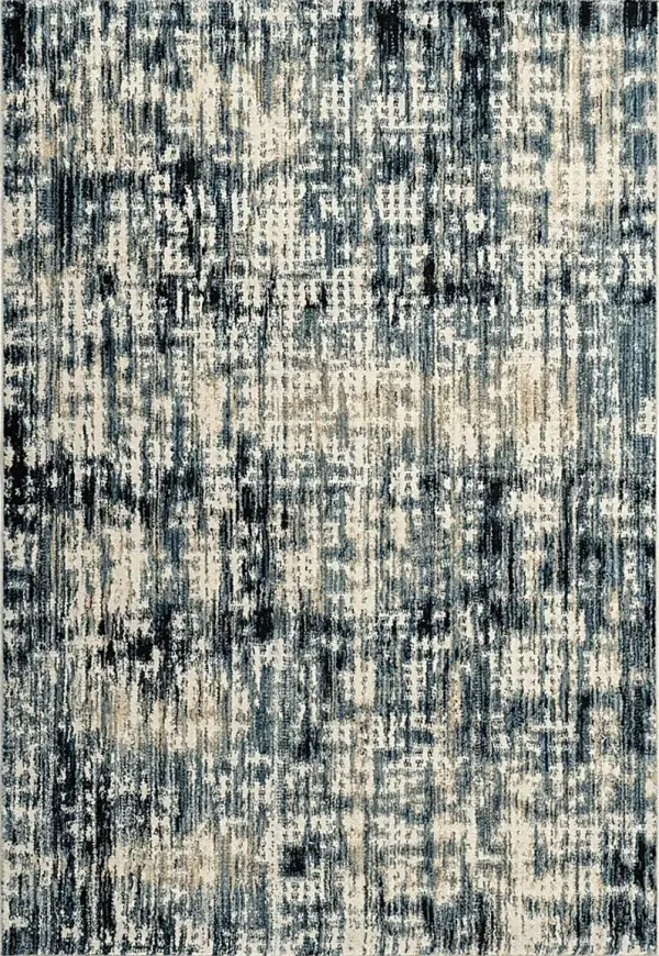 Hydran Blue 5'1 x 7'6 Rug