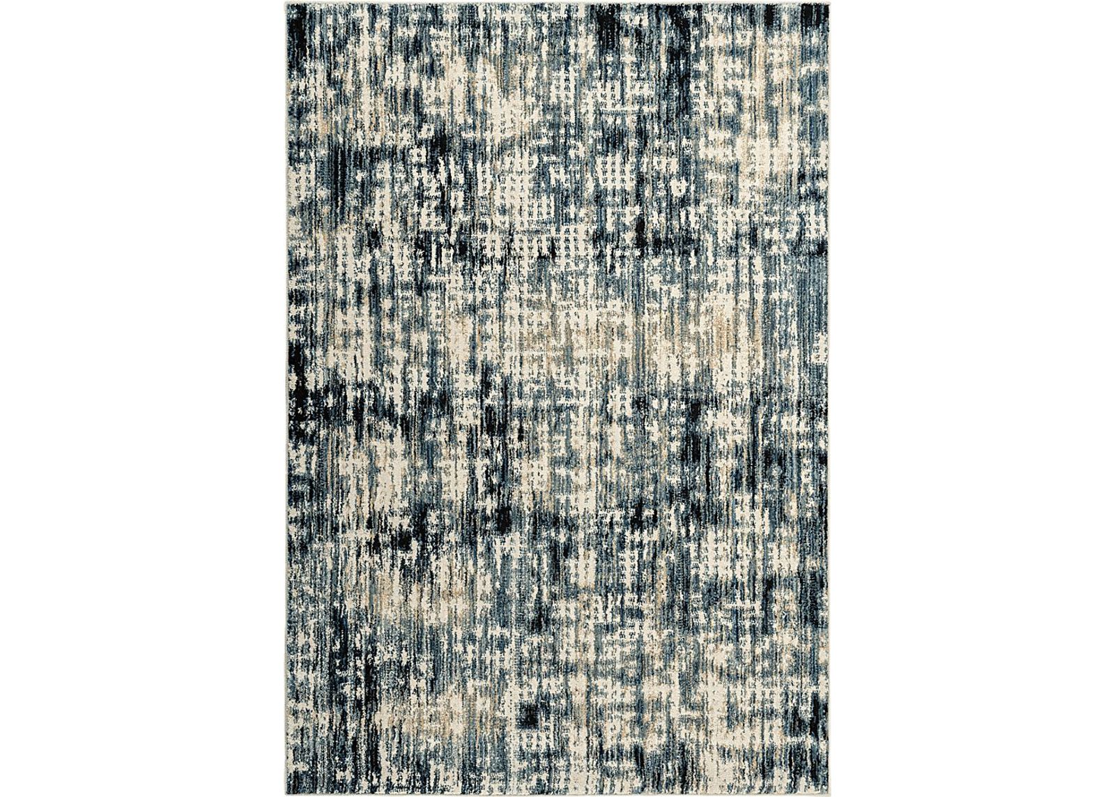 Hydran Blue 5'1 x 7'6 Rug