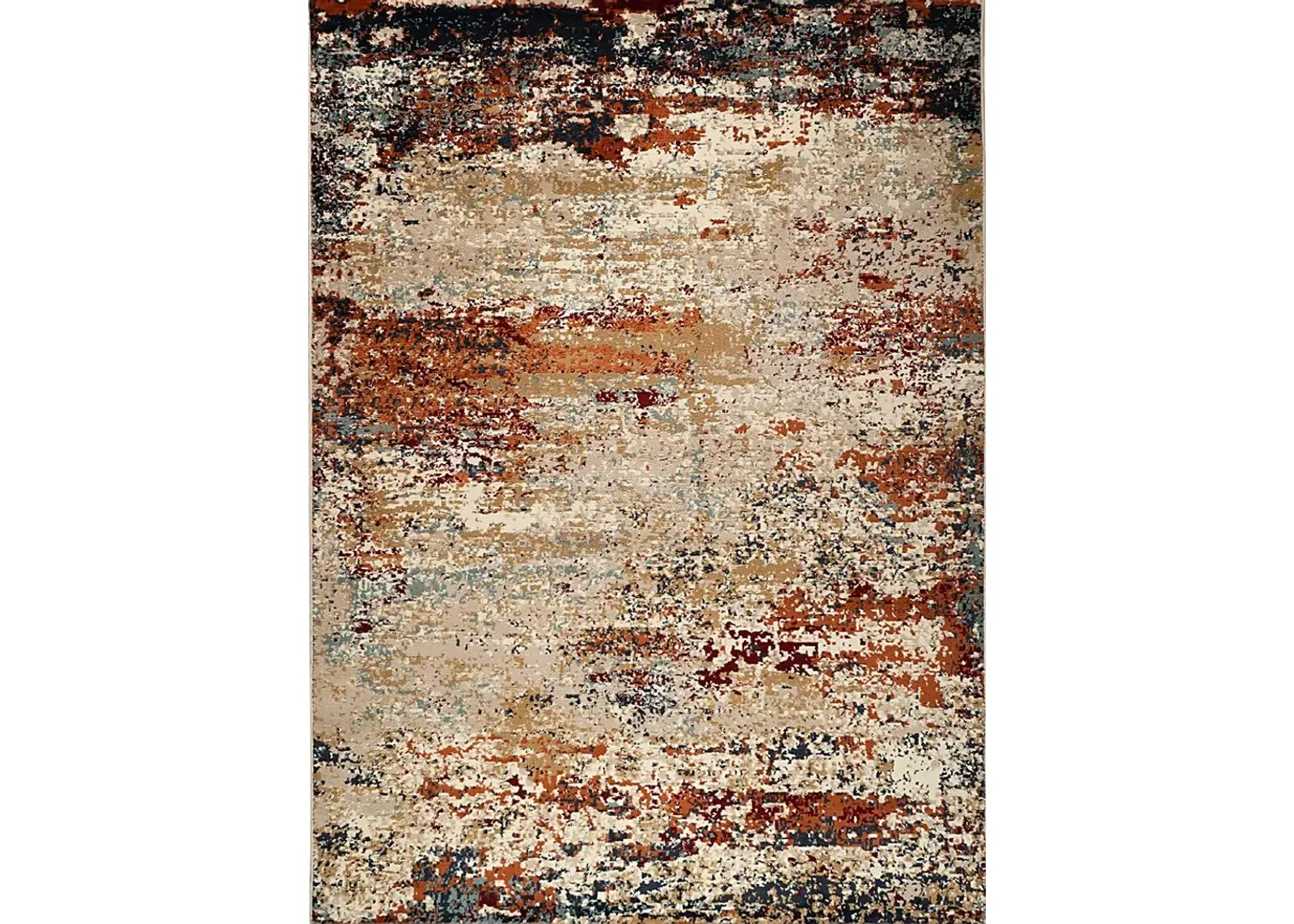 Cadino Orange 5'1 x 7'6 Rug