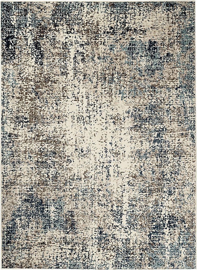 Sorni Blue 5'1 x 7'6 Rug