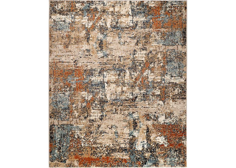 Aguai Orange 5'1 x 7'6 Rug