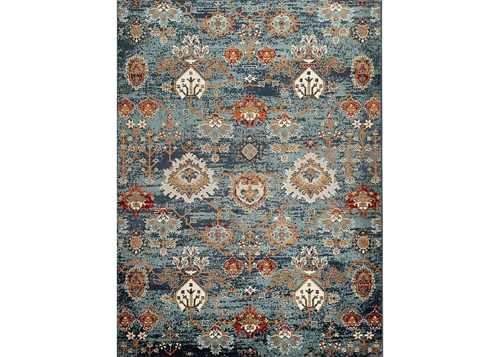 Varena Blue 5'1 x 7'6 Rug