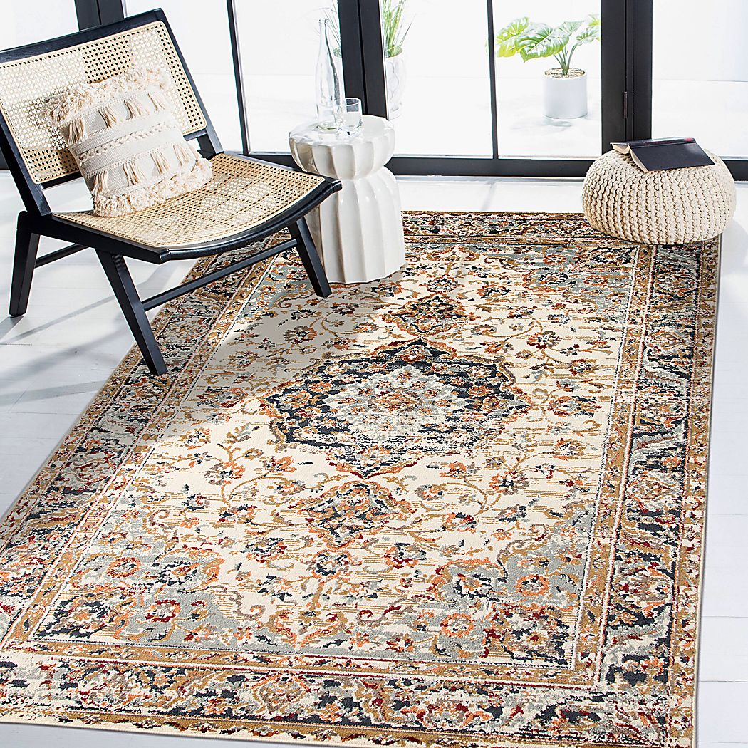 Crealla Ivory 5'1 x 7'6 Rug