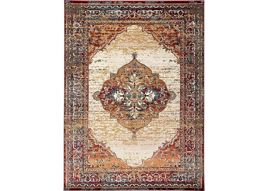 Coimo Red 5'1 x 7'6 Rug