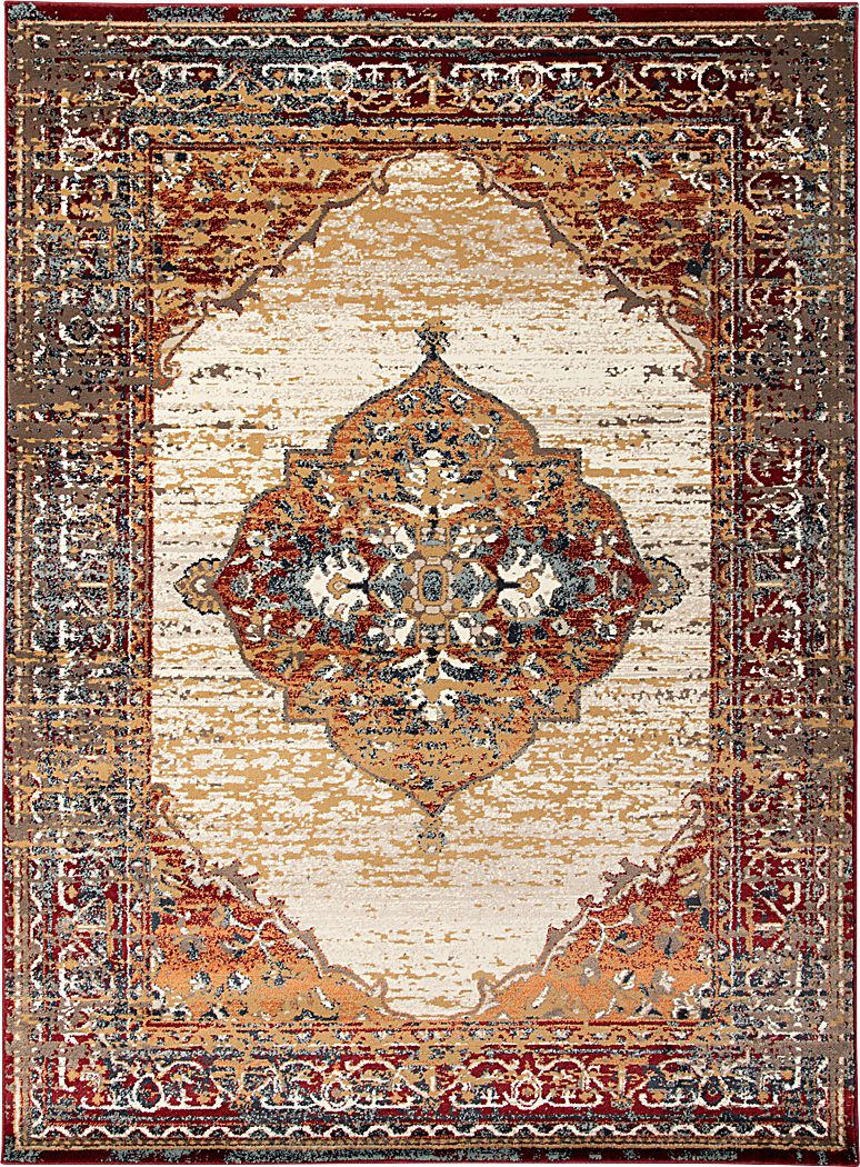 Coimo Red 5'1 x 7'6 Rug