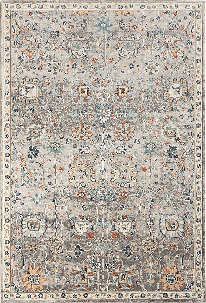 Brisaggo Gray 5'1 x 7'6 Rug