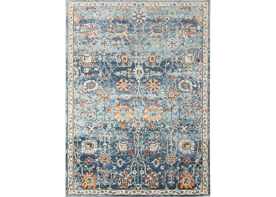 Brisaggo Blue 5'1 x 7'6 Rug