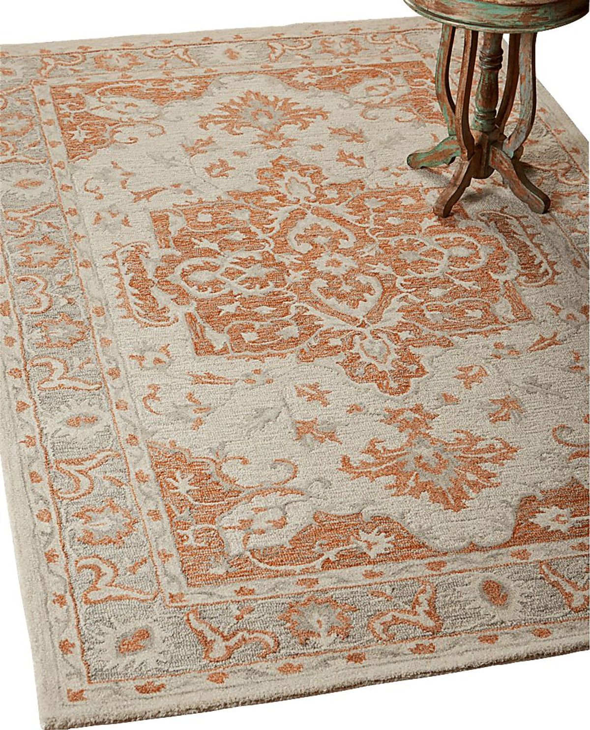 Libena Orange 5' x 7'9 Rug