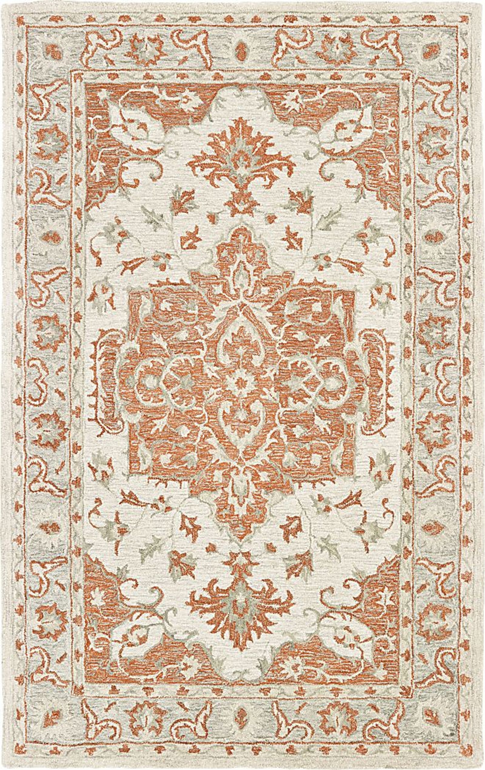 Libena Orange 5' x 7'9 Rug