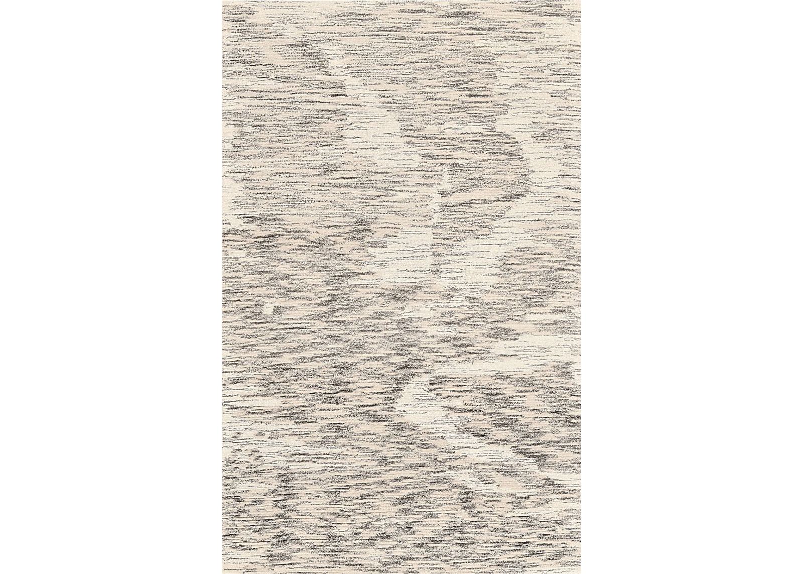 Sagasa Charcoal 5' x 7'6 Rug