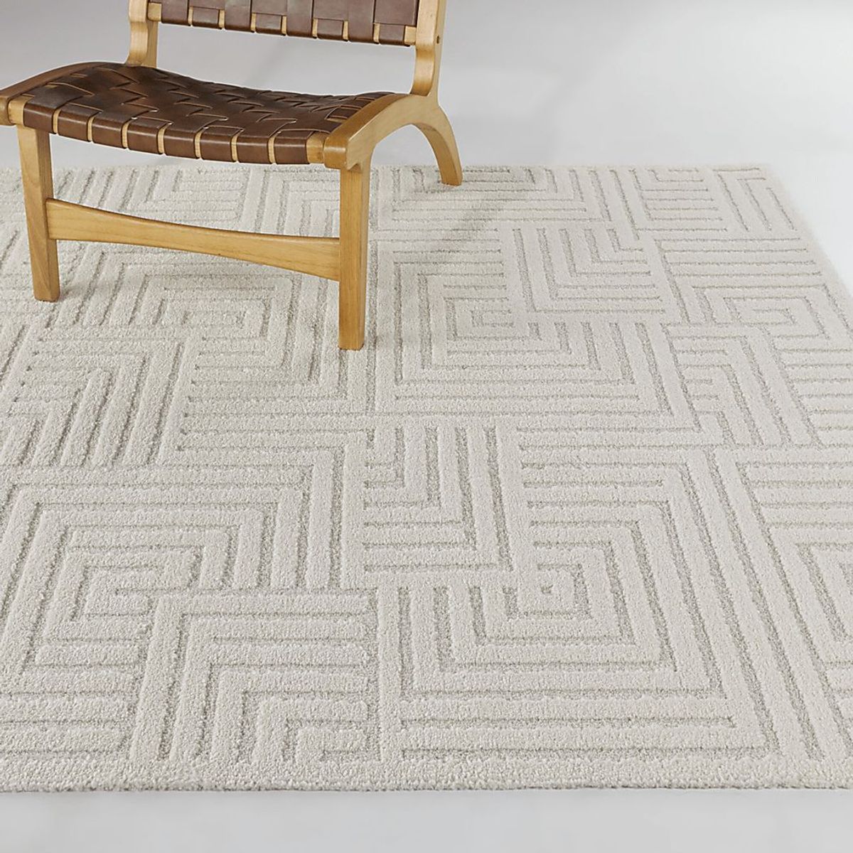 Thorm Cream 5'3 x 7' Area Rug